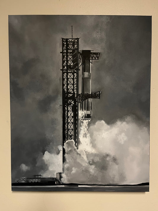 “Catch Me If You Can” 24x30x1.5 inches