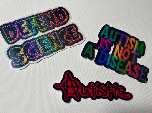 Defend Science 4x3 inch holographic