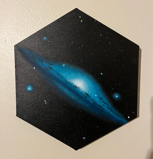 Galaxy Painting 10 inch