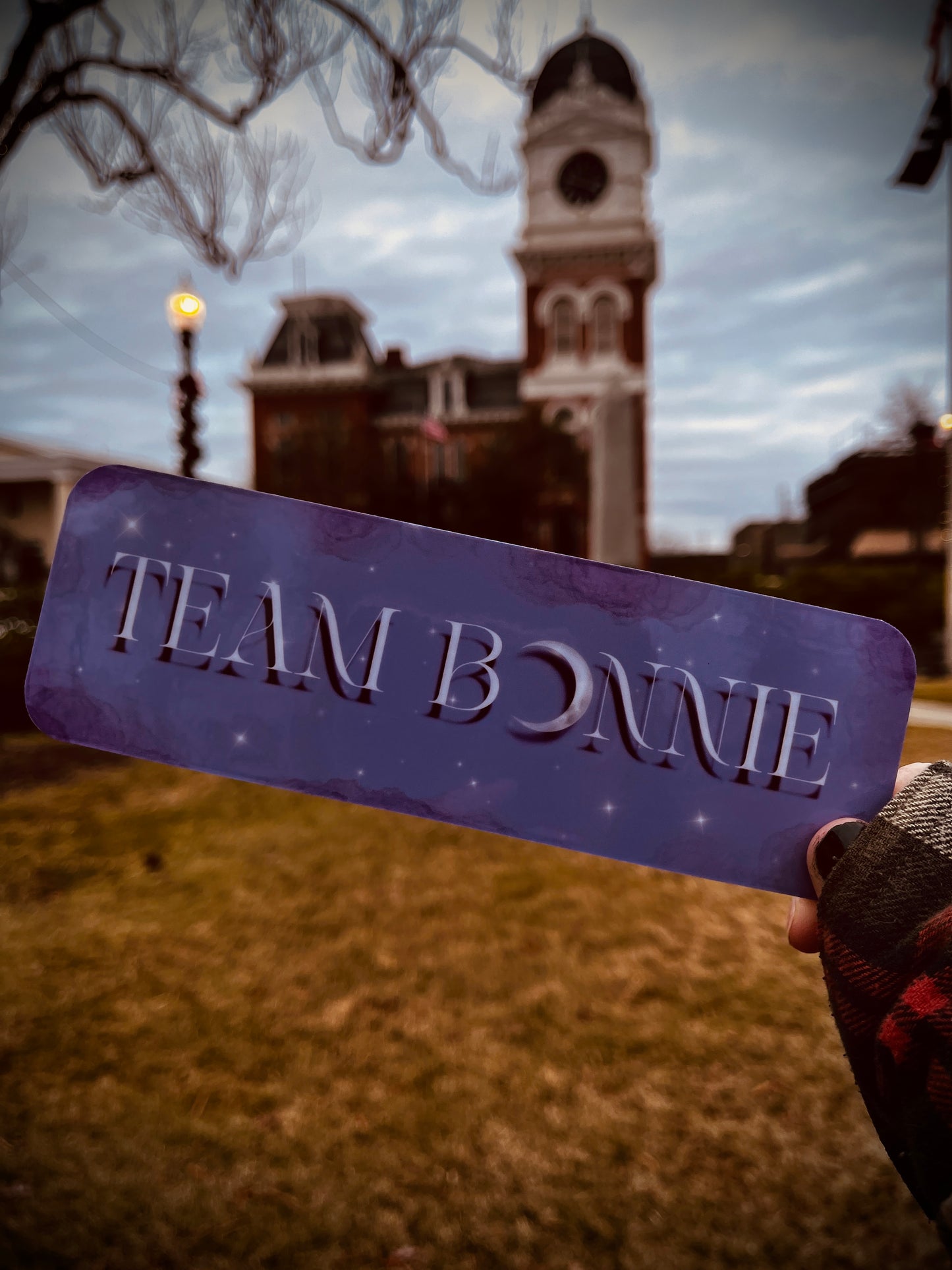 Team Bonnie 2.5x7 inch bookmark (Double Sided)