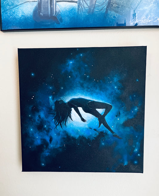 “Anesthesia” 12x12 acrylic on canvas