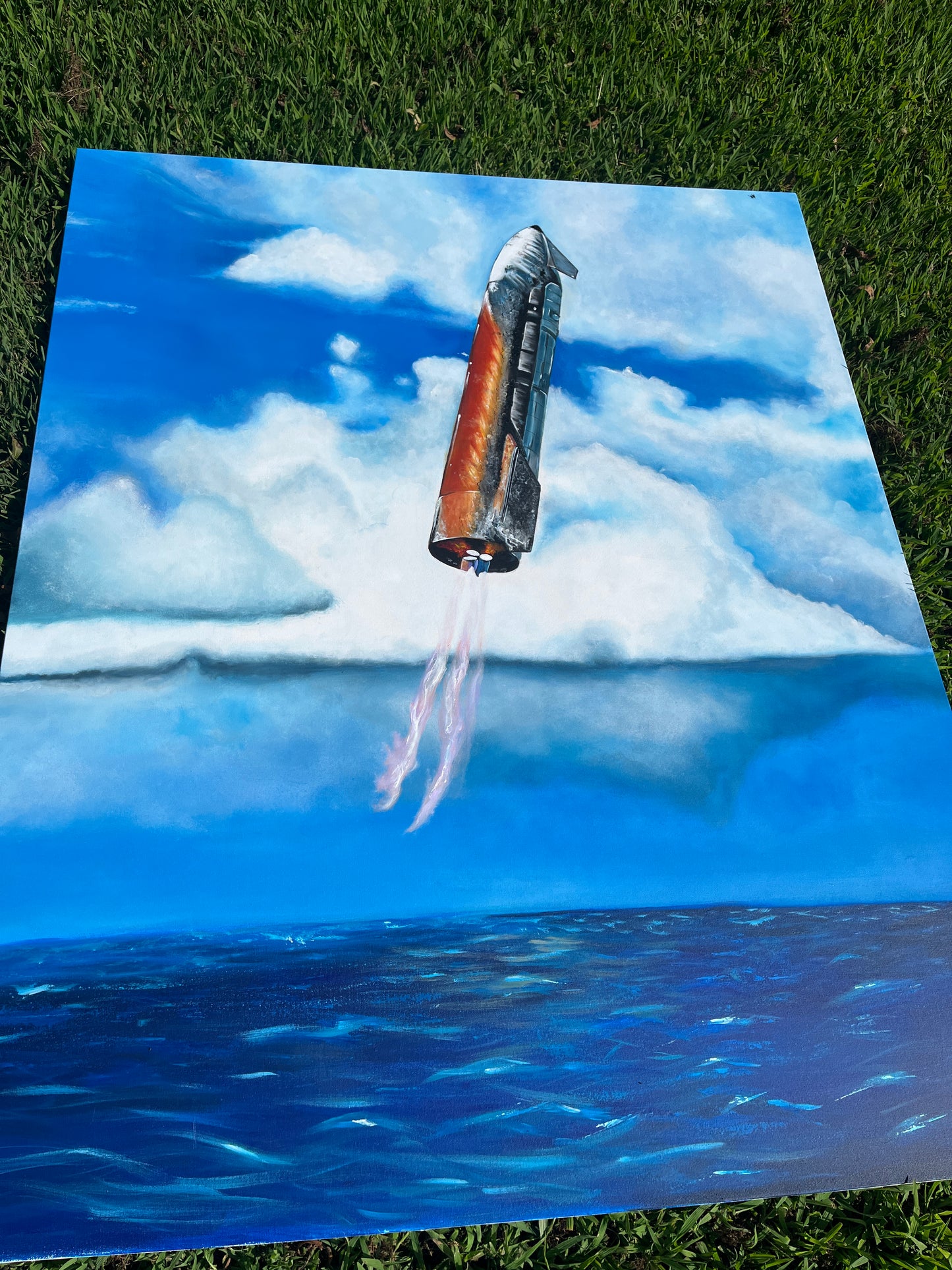 48x60 inch “We Are So Back” acrylic ORIGINAL