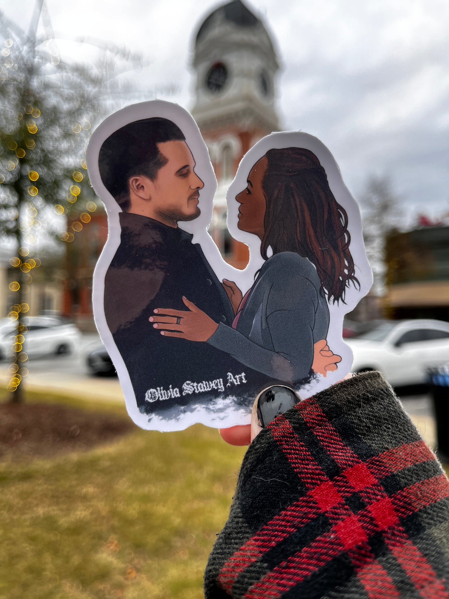 Bonnie & Enzo forever sticker 4 inches