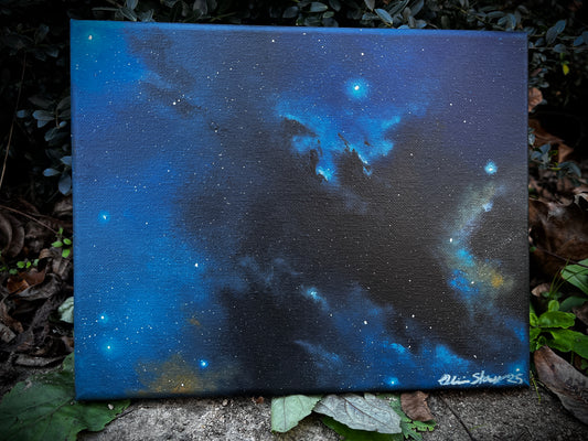 “Time Travel” 8x10 inches ORIGINAL